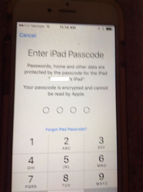 Updated iOS and the iPhone asked for iPad passcode??? | MacRumors Forums