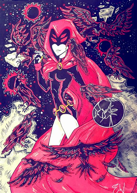 Red Raven by nymeriadire on DeviantArt