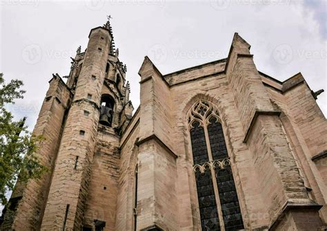 cathedral  saint amand  paris  stock photo  vecteezy