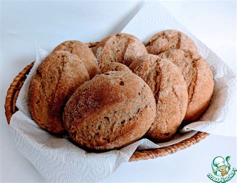 Творожные цельнозерновые булочки – кулинарный рецепт