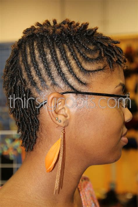 Braids and Mohawk