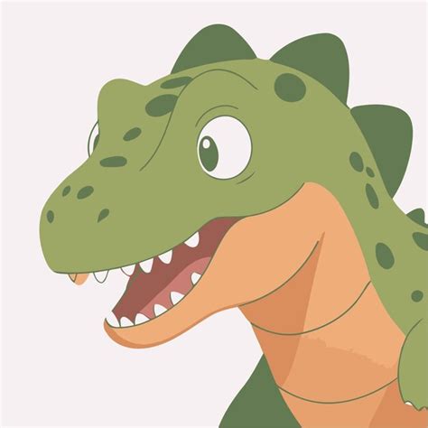 premium vector simple vector illustration   dino  kids book