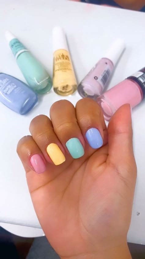 Unhas Infantil Simples - Unhas De Gel Infantil