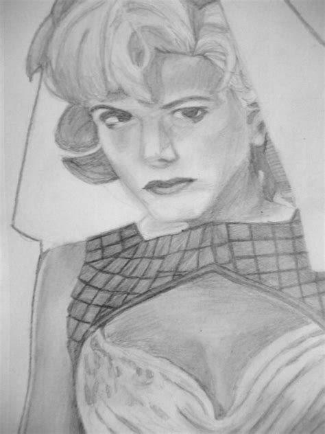 Idek - I drew Eva Habermann as Zev Bellringer from Lexx...
