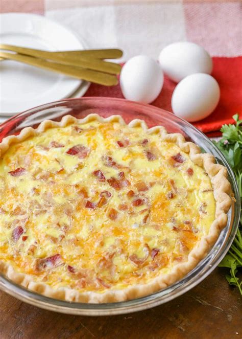 breakfast quiche bacon easy recipes    home
