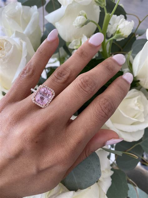 Emerald Cut Morganite Ring | Bling Advisor Product