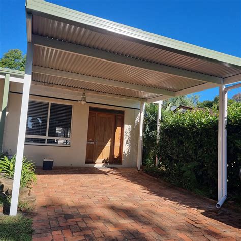 DIY Freestanding Flat Roof Carport Kit | Modern & Reliable