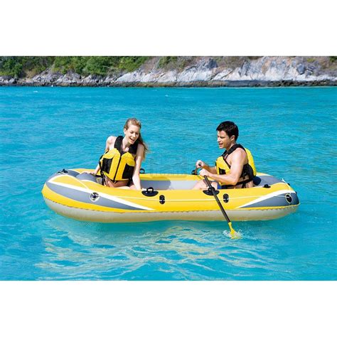 Bestway Надуваема лодка Raft 255x127см с гребла на ТОП Цена | Кат ...