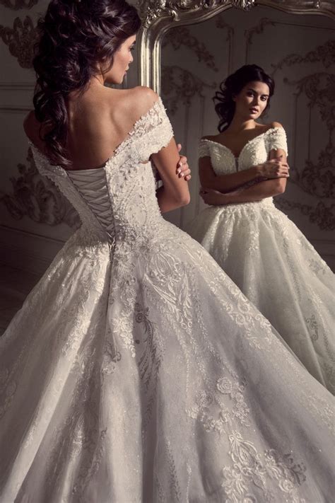 18648 Lace Wedding Dress - AUTUMN SILK | Wedding dresses lace ballgown ...