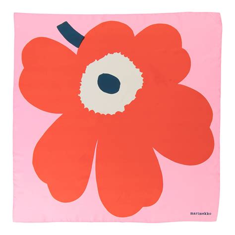 Marimekko Unikko Pink / Orange Serifia ... | Marimekko, Poppy flower ...