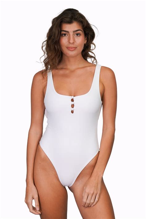 BYRON ONE PIECE (skimpy) | White – AOKAI
