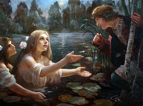 Русалки. | Rusalka, Slavic folklore, Russian mythology