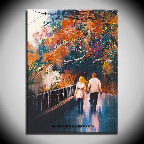 Couple Canvas Painting at PaintingValley.com | Explore collection of ...