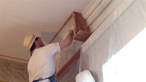 New plaster moulding - YouTube