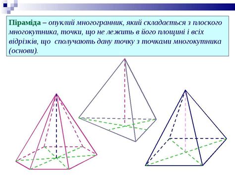 "Піраміди" - презентація з геометрії