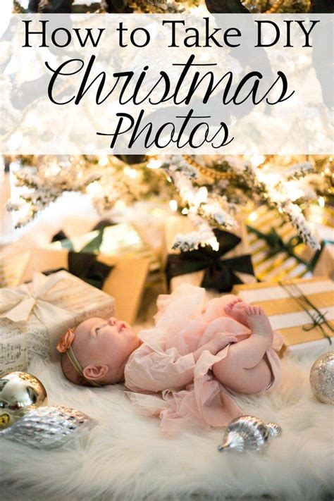 how to take christmas photos at home