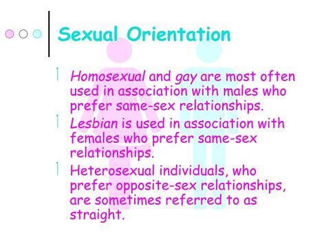Sexual Orientations And What They Mean – EHTN