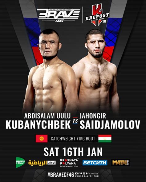 Jahongir Saidjamolov Determined To Make MMA history for Tajikistan at ...