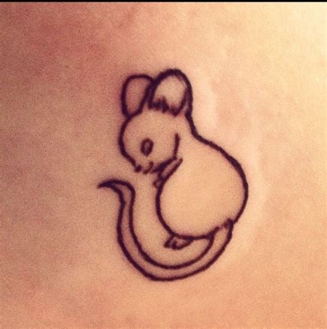 Mouse tattoo | Mouse tattoos, Family tattoos, Cool small tattoos