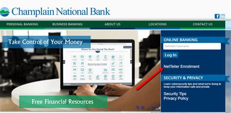 Champlain National Bank Online Banking Login - CC Bank