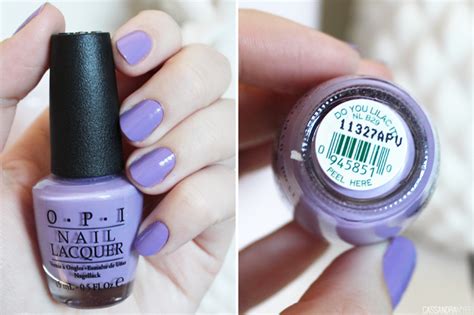 NOTD | OPI Do You Lilac It? | CassandraMyee | NZ Beauty Blog