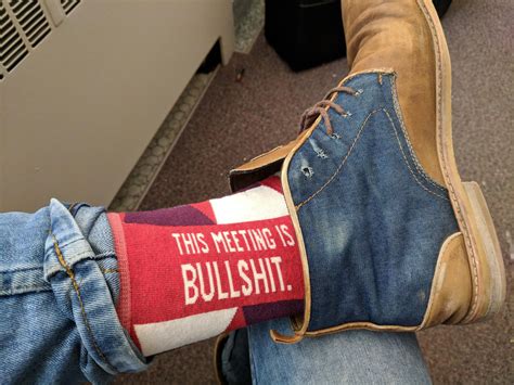 I had to attend a long and boring meeting today. This was my rebellion ...