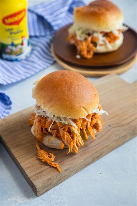 Shredded Rotisserie Chicken Sandwich - My Dominican Kitchen