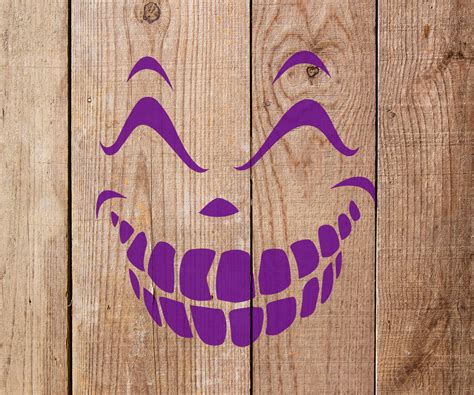 Face Pattern Stencil - Art and Wall Stencil - Stencil Giant