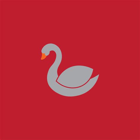 Swan logo design 33107012 Vector Art at Vecteezy