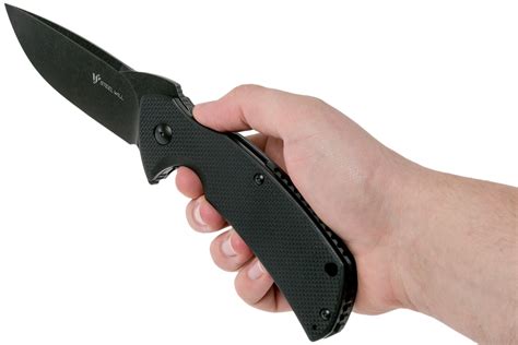 Steel Will Plague Doctor F16-03, all black, pocket knife ...