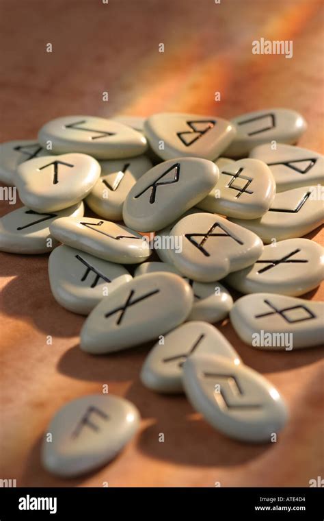 Rune stones hi-res stock photography and images - Alamy