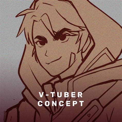 artstation vtuber concept comission