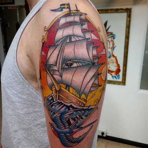 95 Ship Tattoo Ideas and Meanings Inspired by the Ocean