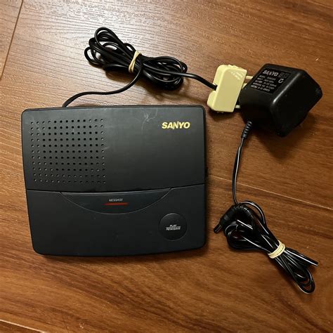 Sanyo Telephone Answering Machine Microcassette TAS240 – Retro Unit