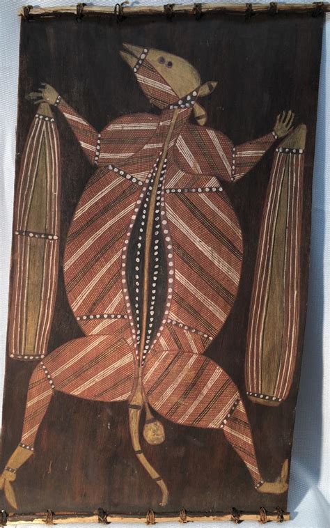 Aboriginal Bark Painting | #1940114457