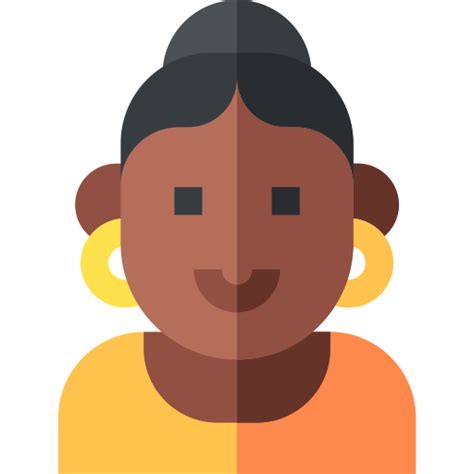 Daughter Basic Straight Flat icon