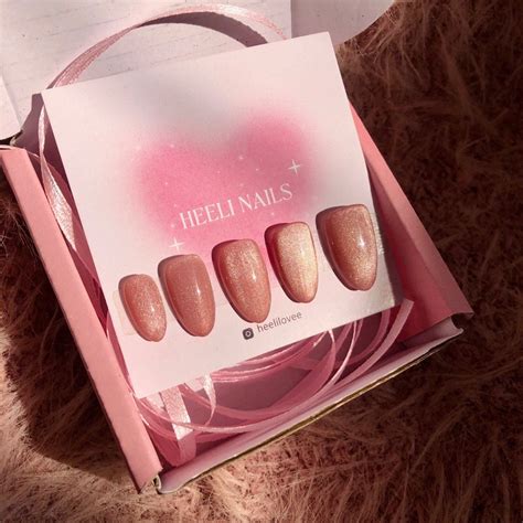 Jual cat eye handmade press on nails by heeli || fake nails || kuku ...