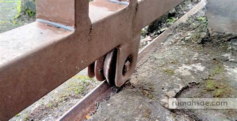 kesalahan  pembuatan pintu pagar geser rumah sae