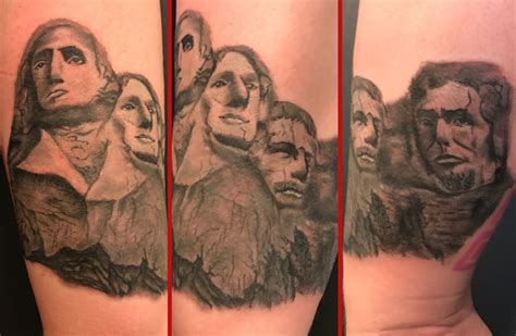Share 60+ mount rushmore tattoo latest - in.eteachers
