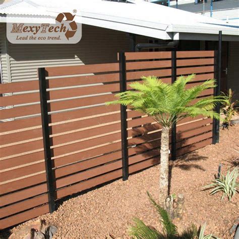 Mexytech Mecofence Outdoor Composite Trellis Garden Fence Full-Trellis ...