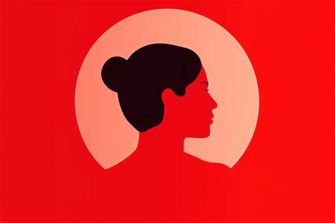 women empowerment silhouette adult headshot premium photo