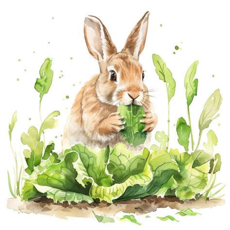 simple watercolor bunny images    freepik