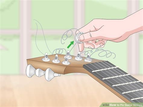 how to fix loose strings on guitar
