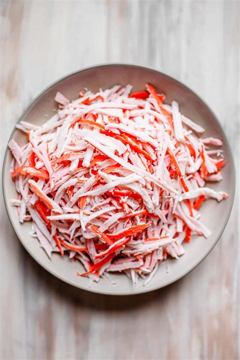 Japanese Crab Stick Salad (Kani Salad)