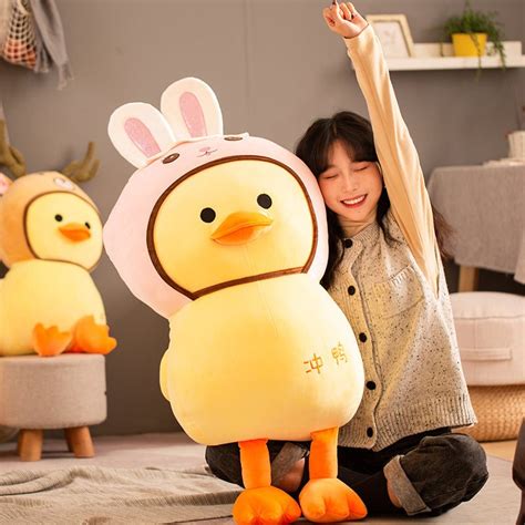 Yellow Duck Plush Toy Stuffed Animal – 42shops