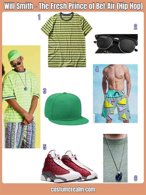 How To Dress Like Dress Like 90s Will Smith Guide For Cosplay & Halloween