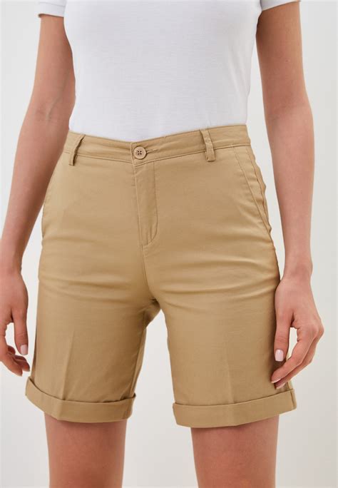 Шорты United Colors of Benetton, цвет: бежевый, RTLACN276801 — купить в ...