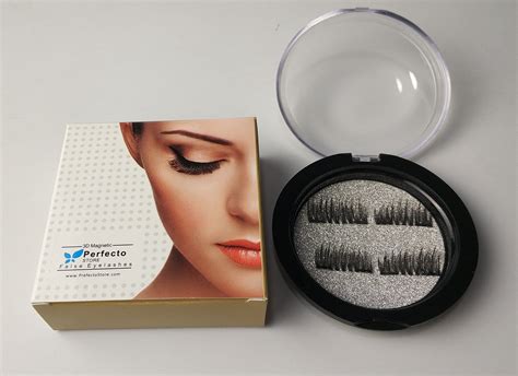 perfectostore dual magnetic false eyelashes ultrathin mm fake lashes