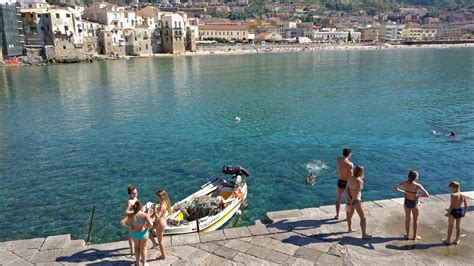 Beaches and Old Town : Cefalu Sicily | Visions of Travel