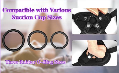 ASNOKNAE Adjustable Strap On Harness, Wearable Strapless Pegging